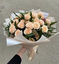 Букет Кремовые розы Латте #REPLACE_PRED# Балакирево