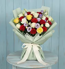 Букет цветов из:  Розы в Балакирево