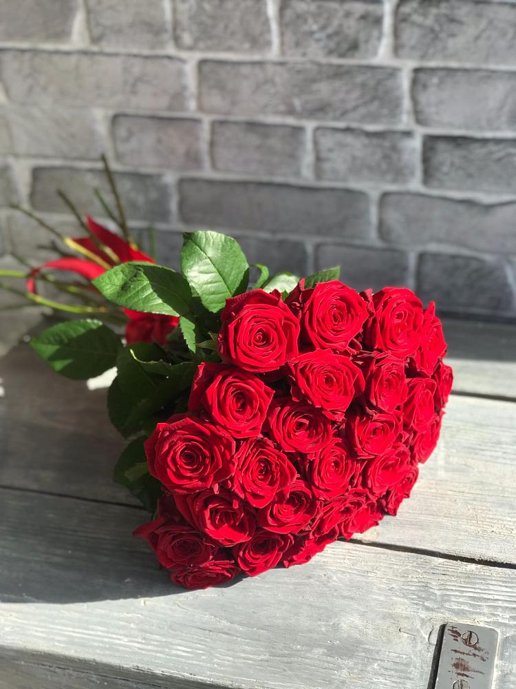 Букет Красные розы Фридом в Балакирево