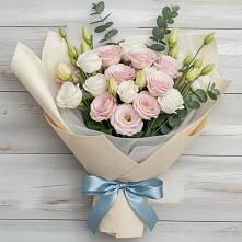 Букет цветов из:  Лизиантусы в Балакирево