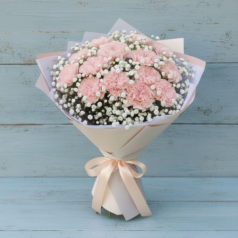 Букет цветов из: Гвоздики в Балакирево