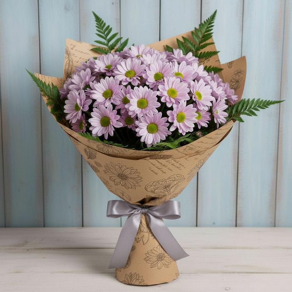 Букет цветов из: Хризантемы в Балакирево