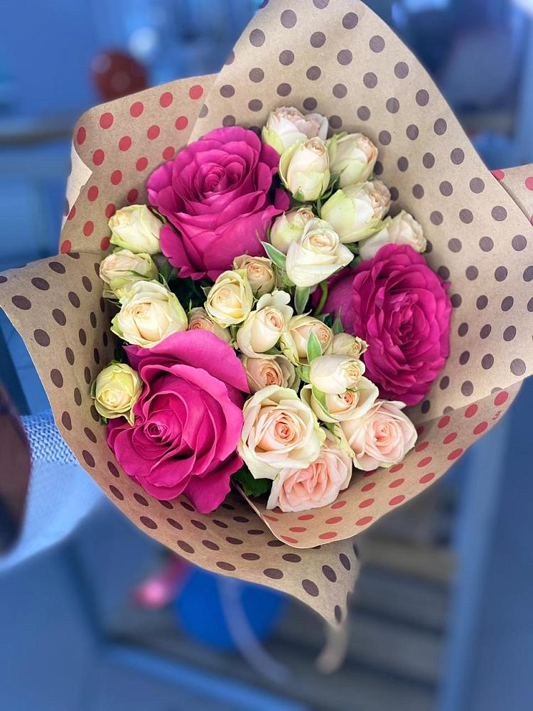 Букет цветов из: Розы в Балакирево