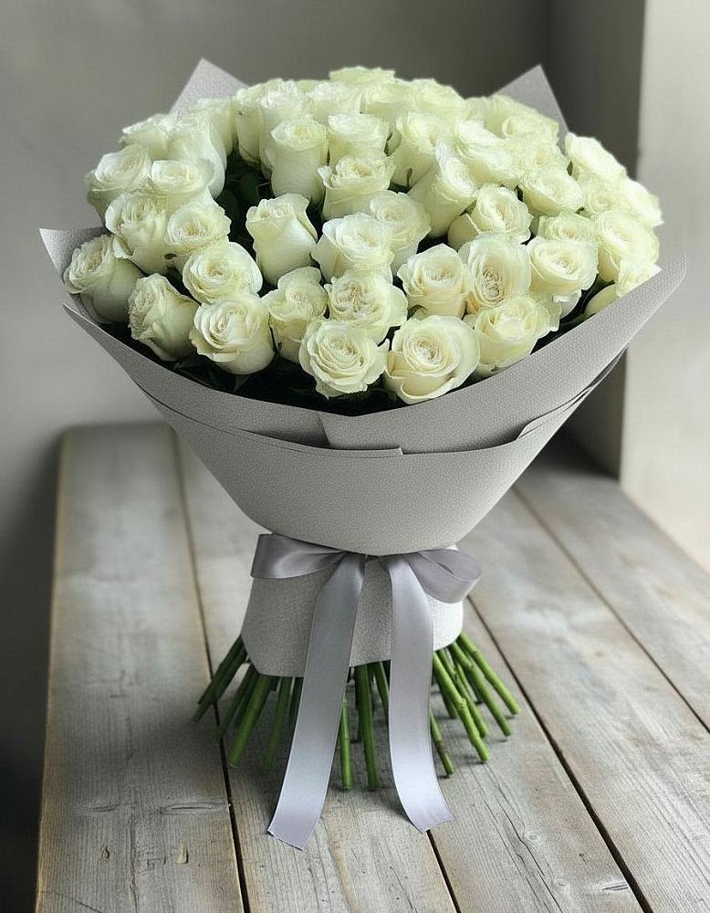Букет 35 Белых роз в Балакирево