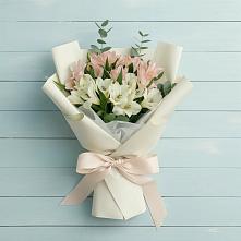 Букет цветов из:  Альстромерии #REPLACE_PRED# Балакирево