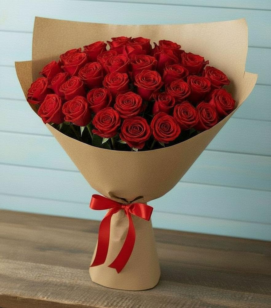 Букет Красные розы Милано в Балакирево