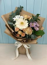 Букет цветов из:  Герберы и Хризантемы в Балакирево