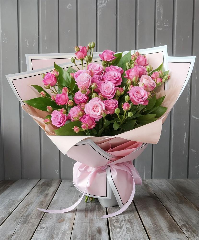 Букет Розовый кустик в Балакирево