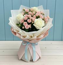 Букет цветов из:  Розы в Балакирево