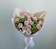 Букет цветов из:  Розы и Хризантемы в Балакирево