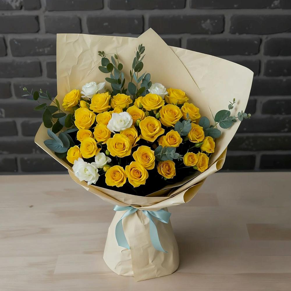 Букет цветов из: Розы в Балакирево