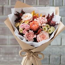 Букет цветов из:  Гвоздики, Хризантемы и Розы #REPLACE_PRED# Балакирево