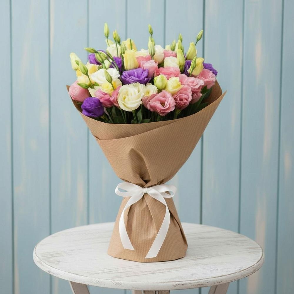 Букет цветов из: Лизиантусы в Балакирево