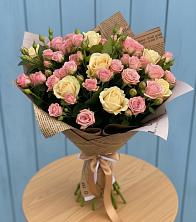 Букет цветов из:  Розы в Балакирево