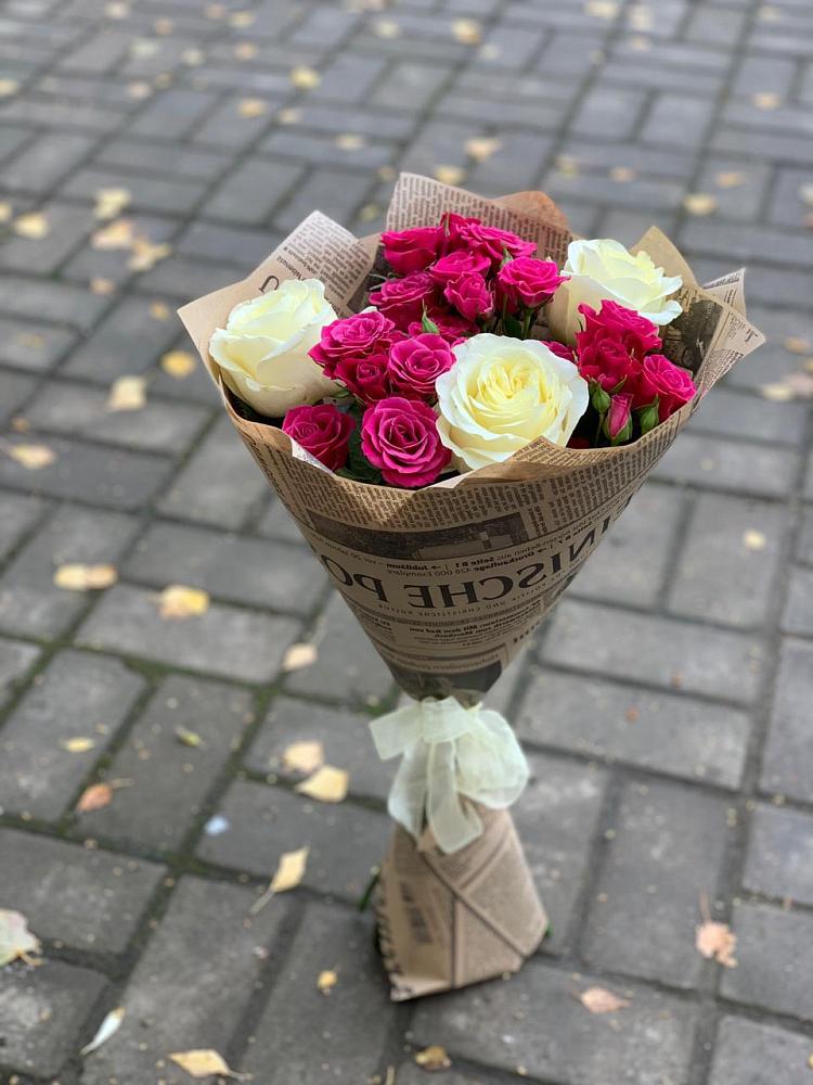 Букет цветов из: Розы в Балакирево