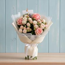Букет цветов из:  Розы в Балакирево